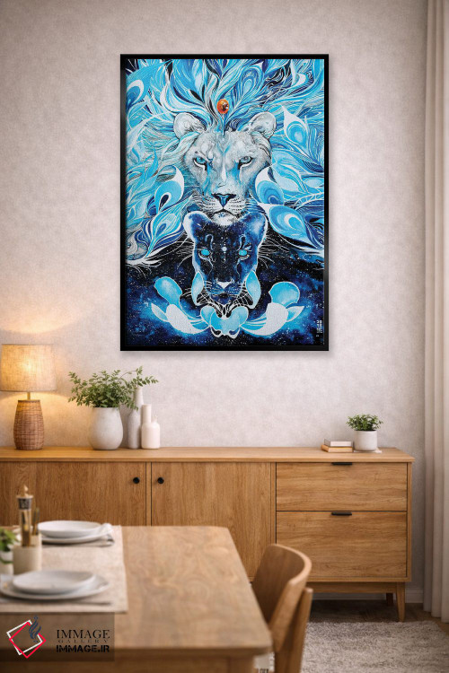 تابلو دکوراتیو پادشاه جاودان اثر جونگکی - D6B