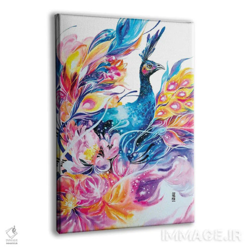 تابلو دکوراتیو زندگی دل انگیز اثر جونگکی - نمای پرسپکتیو محصول