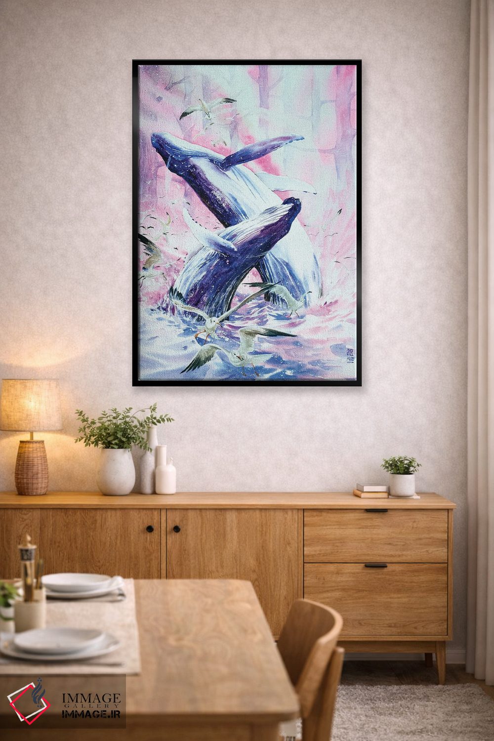 تابلو دکوراتیو لیفایاتان اثر جونگکی - D4B