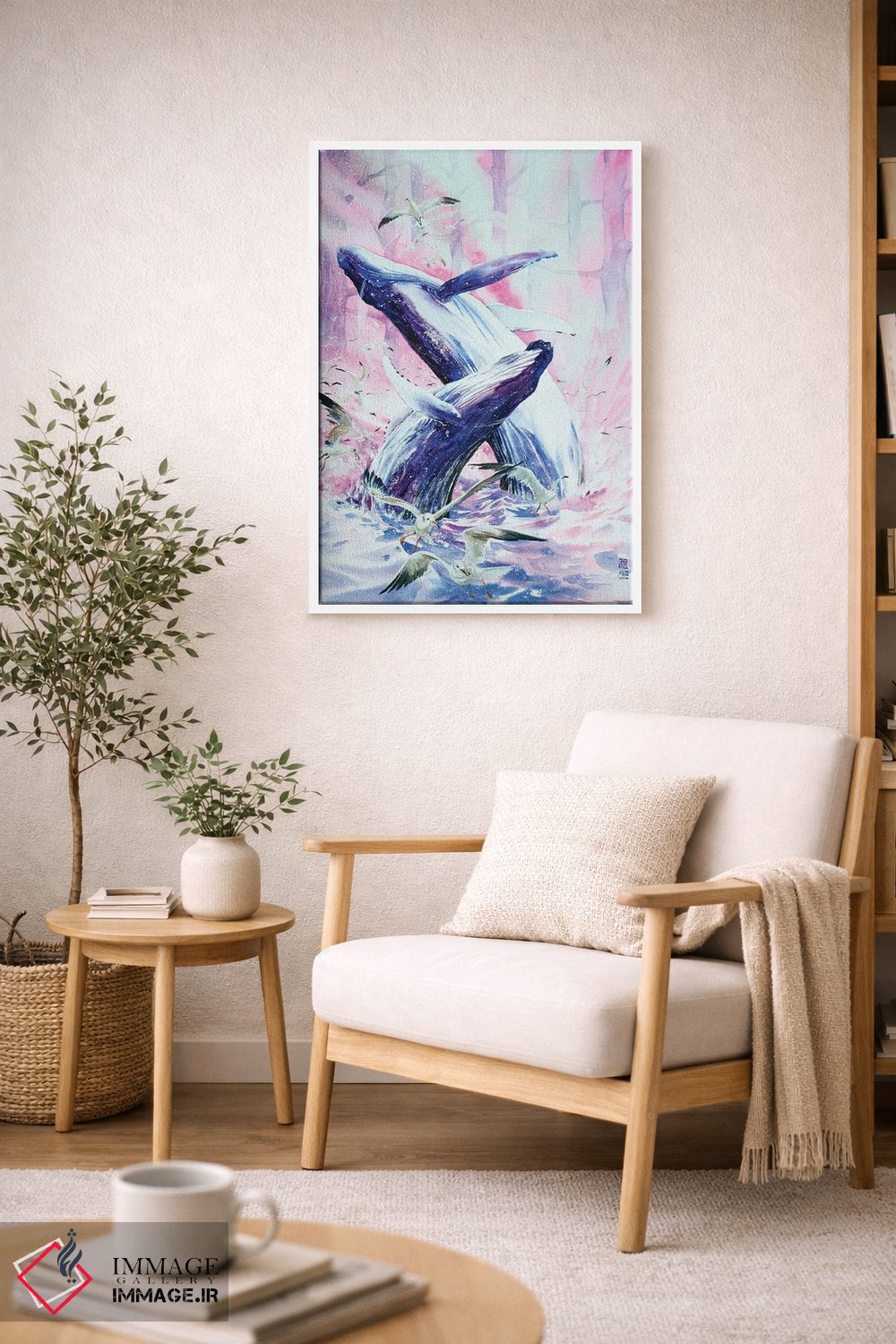 تابلو دکوراتیو لیفایاتان اثر جونگکی - D6W