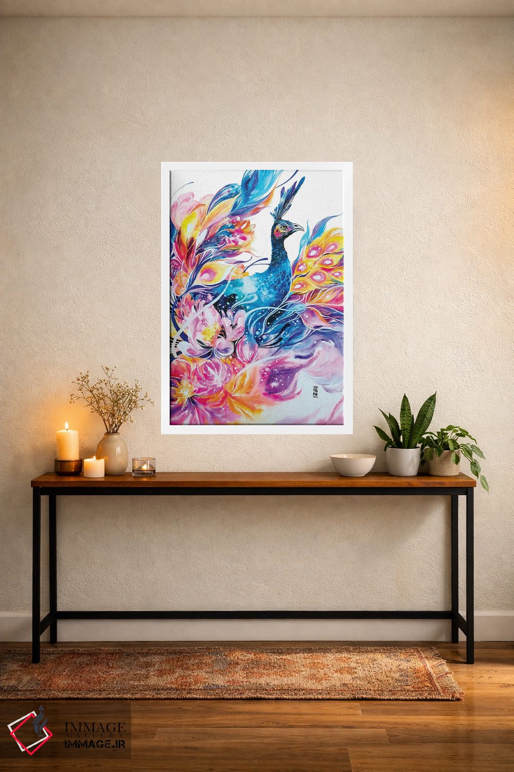 تابلو دکوراتیو زندگی دل انگیز اثر جونگکی - D4W