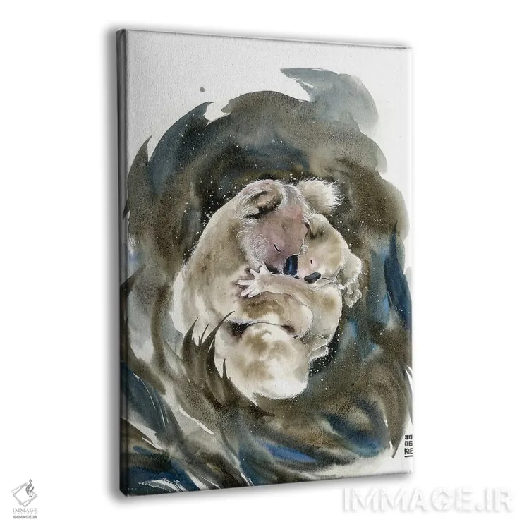 تابلو دکوراتیو مادر اثر جونگکی - نمای پرسپکتیو محصول