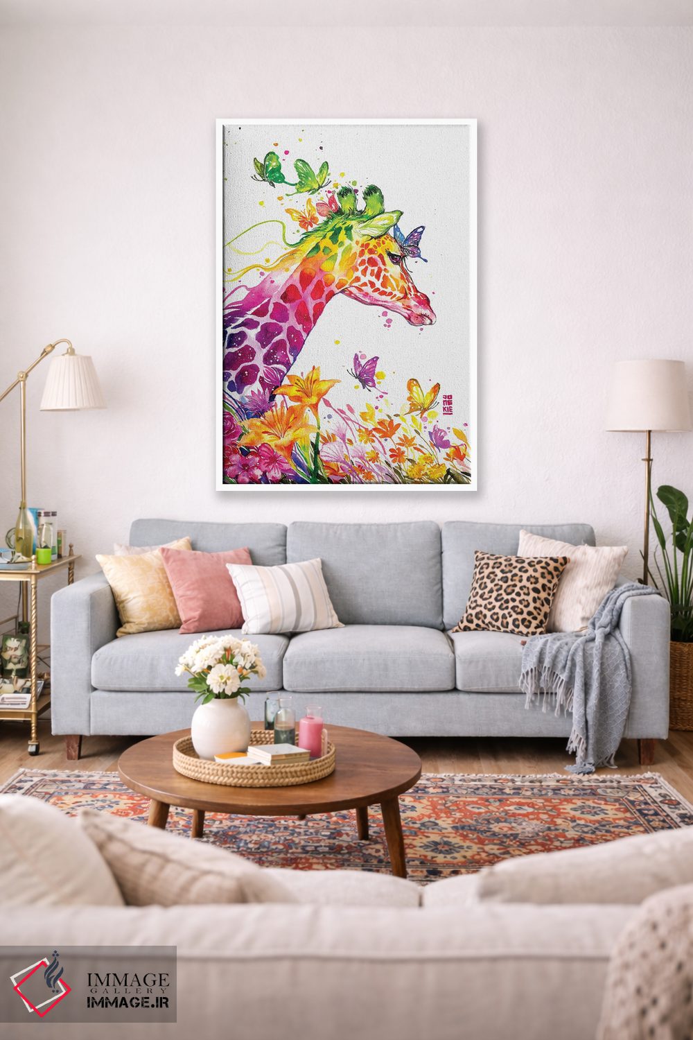 تابلو دکوراتیو فردوس اثر جونگکی - D1W