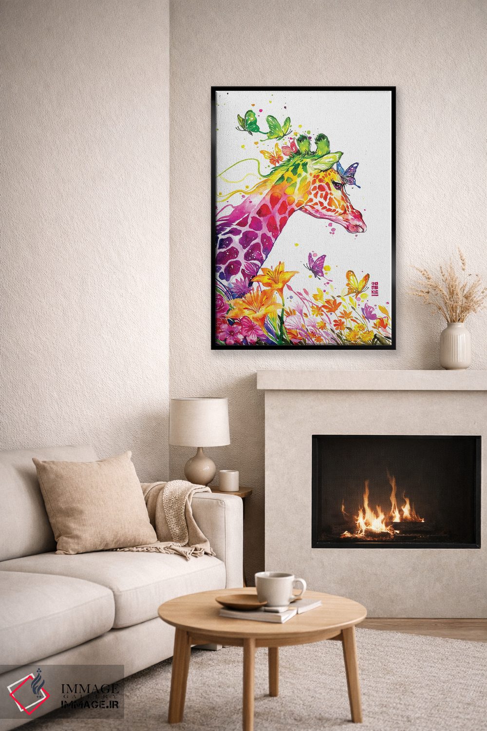 تابلو دکوراتیو فردوس اثر جونگکی - D4B