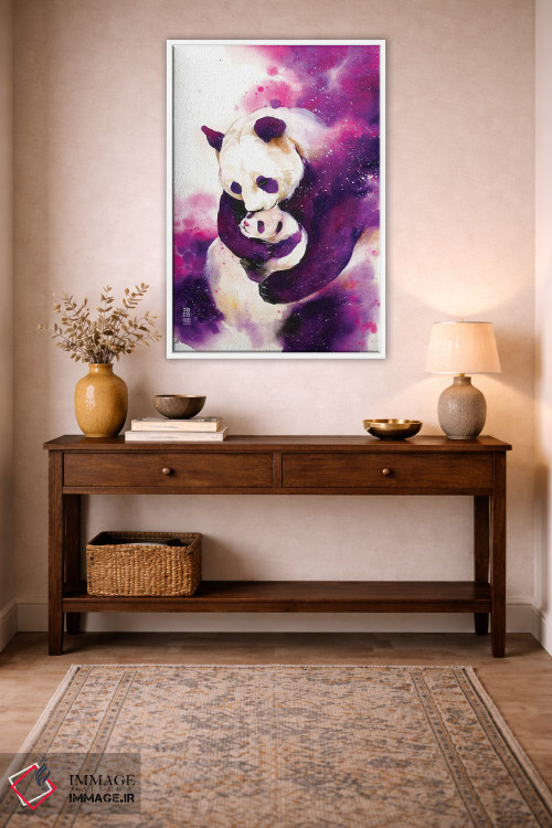 تابلو دکوراتیو عشق مادرانه اثر جونگکی - D2W