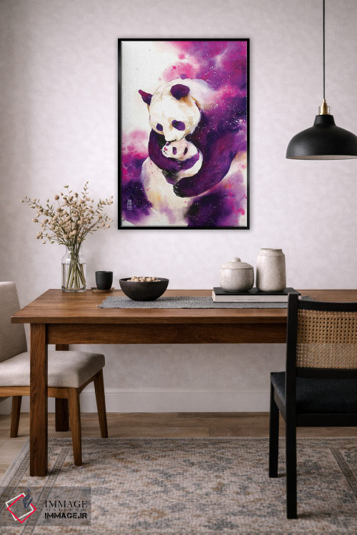 تابلو دکوراتیو عشق مادرانه اثر جونگکی - D4B