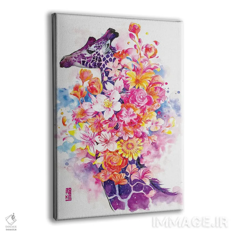 تابلو دکوراتیو بهار اثر جونگکی - نمای پرسپکتیو محصول