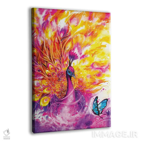 تابلو دکوراتیو هاله اثر جونگکی - نمای پرسپکتیو محصول