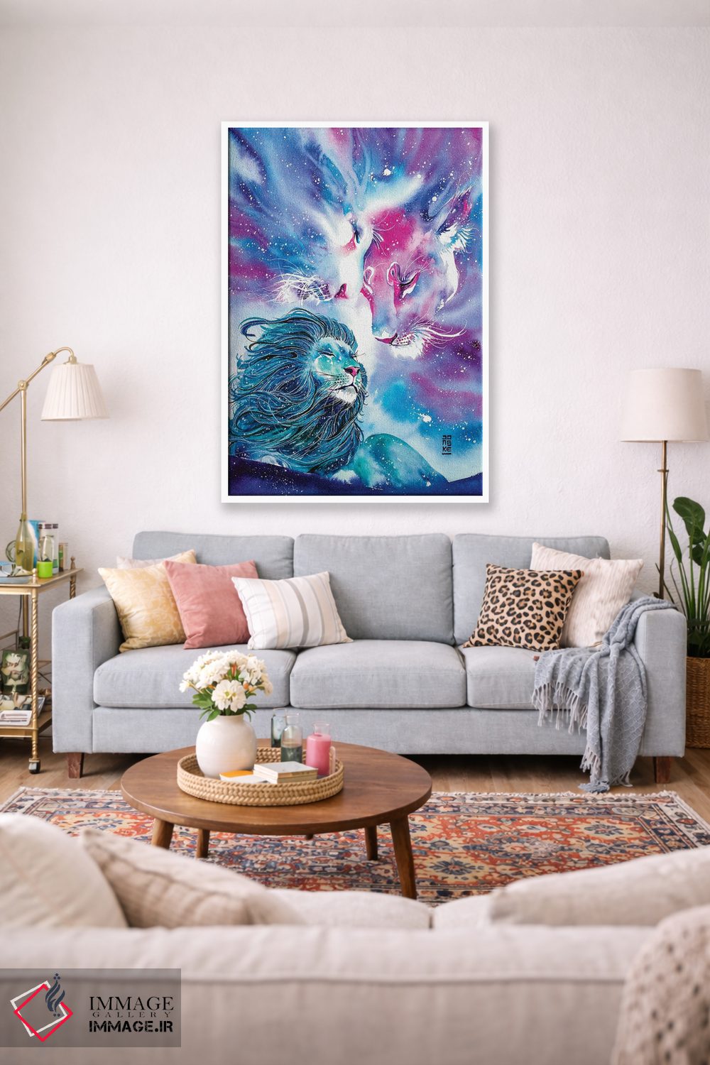 تابلو دکوراتیو لحظه ای برای به خاطر سپردن اثر جونگکی - D1W