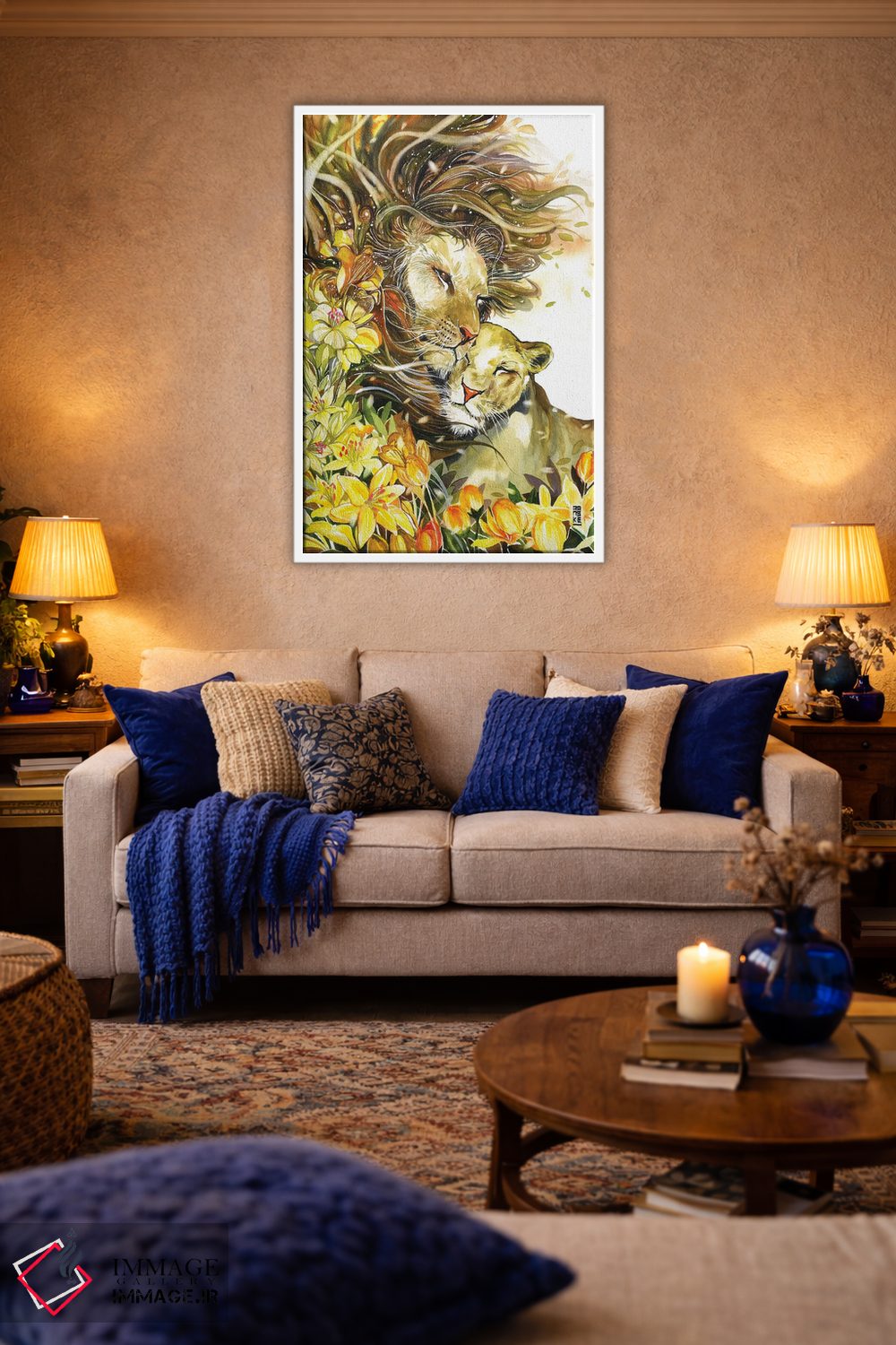 تابلو دکوراتیو والس بهاری اثر جونگکی - D2W