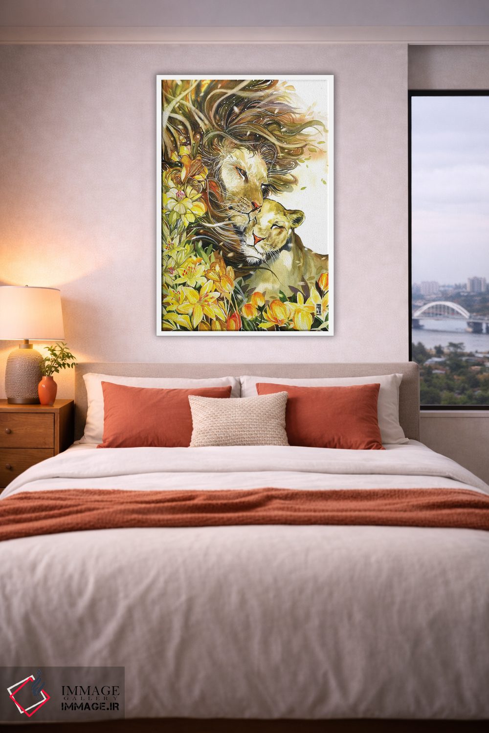 تابلو دکوراتیو والس بهاری اثر جونگکی - D3W