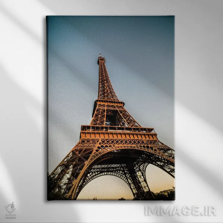 تابلو دکوراتیو ایفل اثر اندرز یورولف - نمای روبهرو روی دیوار