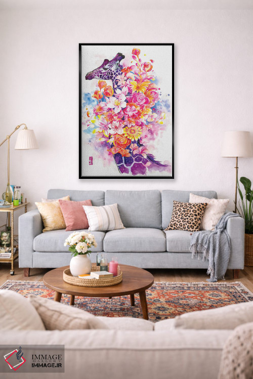 تابلو دکوراتیو بهار اثر جونگکی - D1B