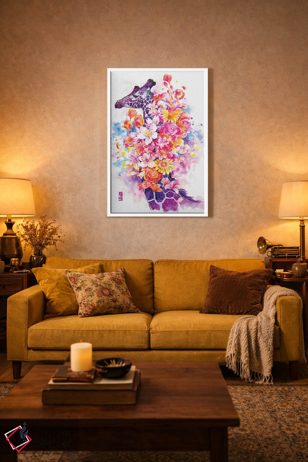تابلو دکوراتیو بهار اثر جونگکی - D2W