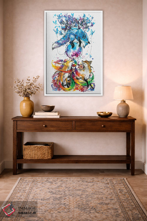 تابلو دکوراتیو گیرنده رویاها اثر جونگکی - D2W