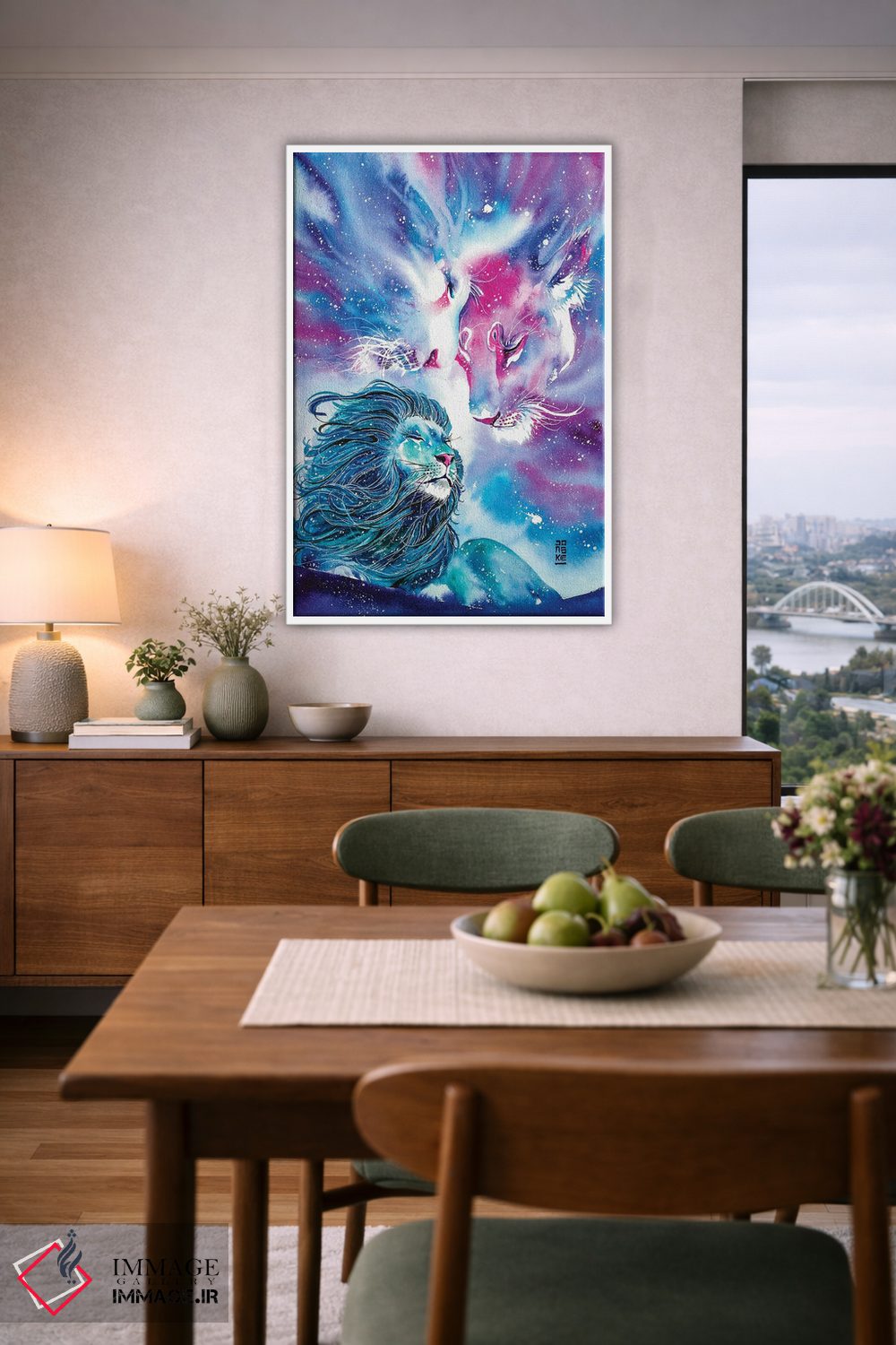 تابلو دکوراتیو لحظه ای برای به خاطر سپردن اثر جونگکی - D6W