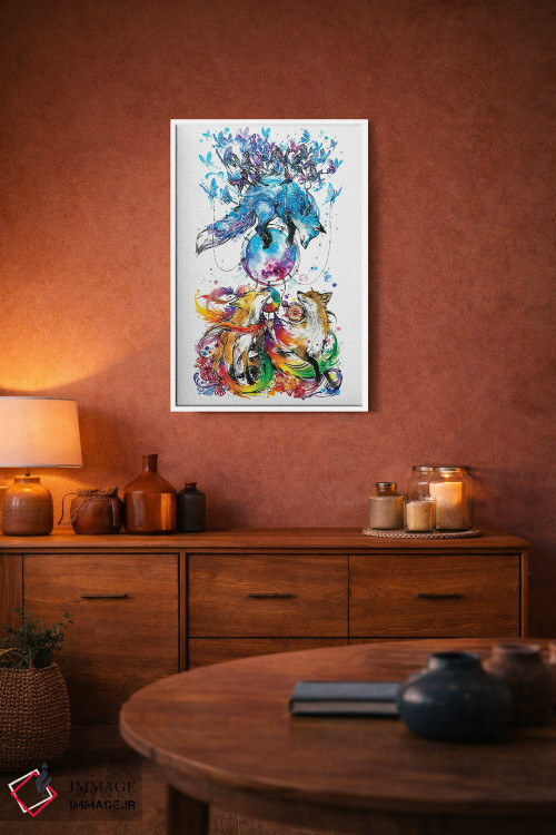 تابلو دکوراتیو گیرنده رویاها اثر جونگکی - D3W