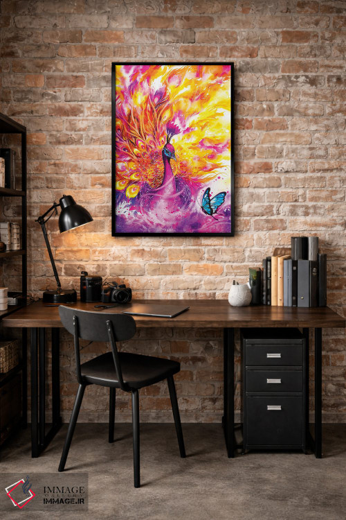 تابلو دکوراتیو هاله اثر جونگکی - D4B