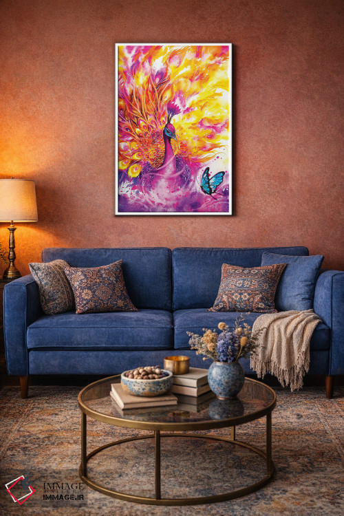 تابلو دکوراتیو هاله اثر جونگکی - D3W