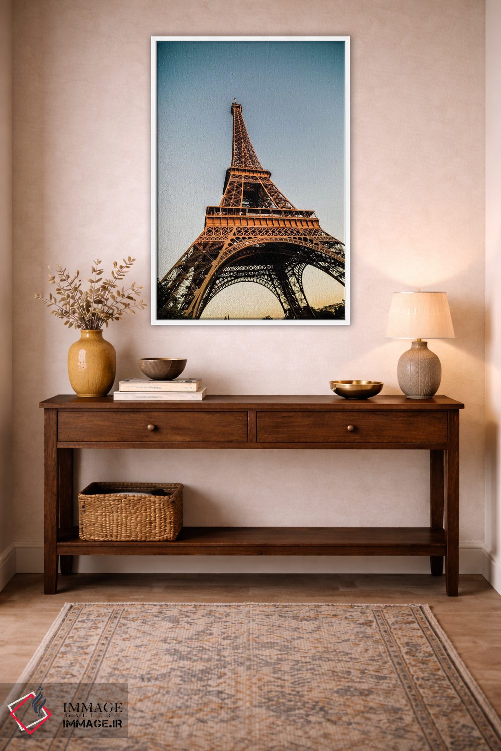 تابلو دکوراتیو ایفل اثر اندرز یورولف - D1W