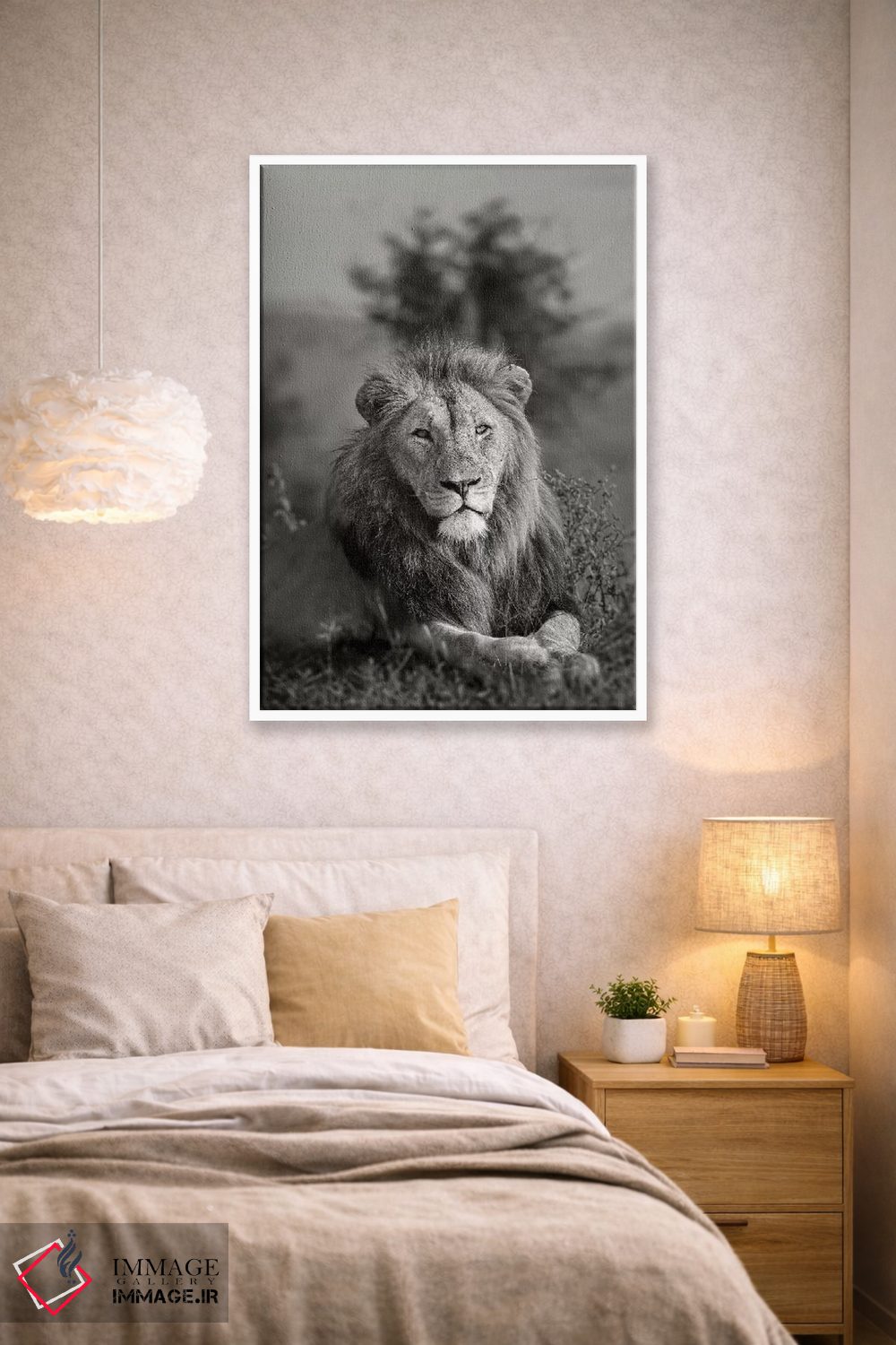 تابلو دکوراتیو پادشاه اثر اندرز یورولف - D2W