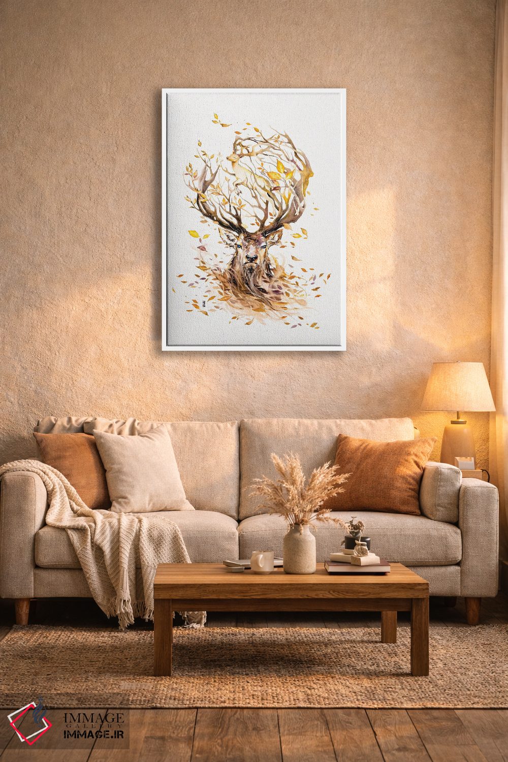 تابلو دکوراتیو پاییز اثر جونگکی - D4W