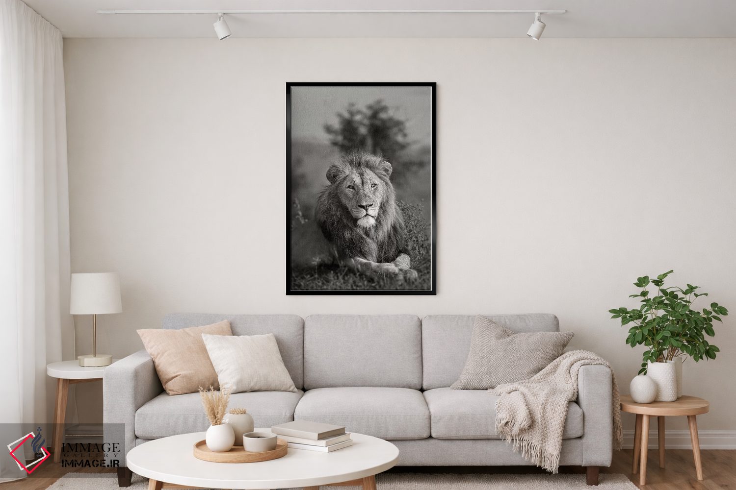 تابلو دکوراتیو پادشاه اثر اندرز یورولف - D5B