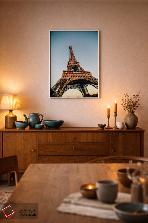 تابلو دکوراتیو ایفل اثر اندرز یورولف - D6W