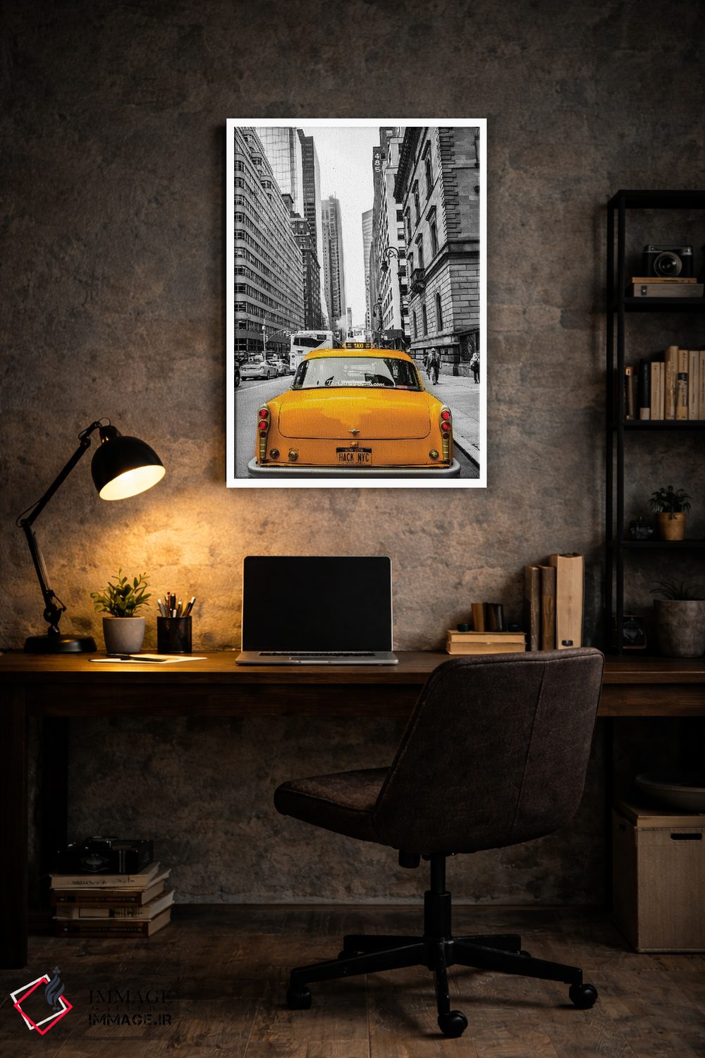 تابلو دکوراتیو شطرنجی در نیویورک اثر اندرز یورولف - D6W