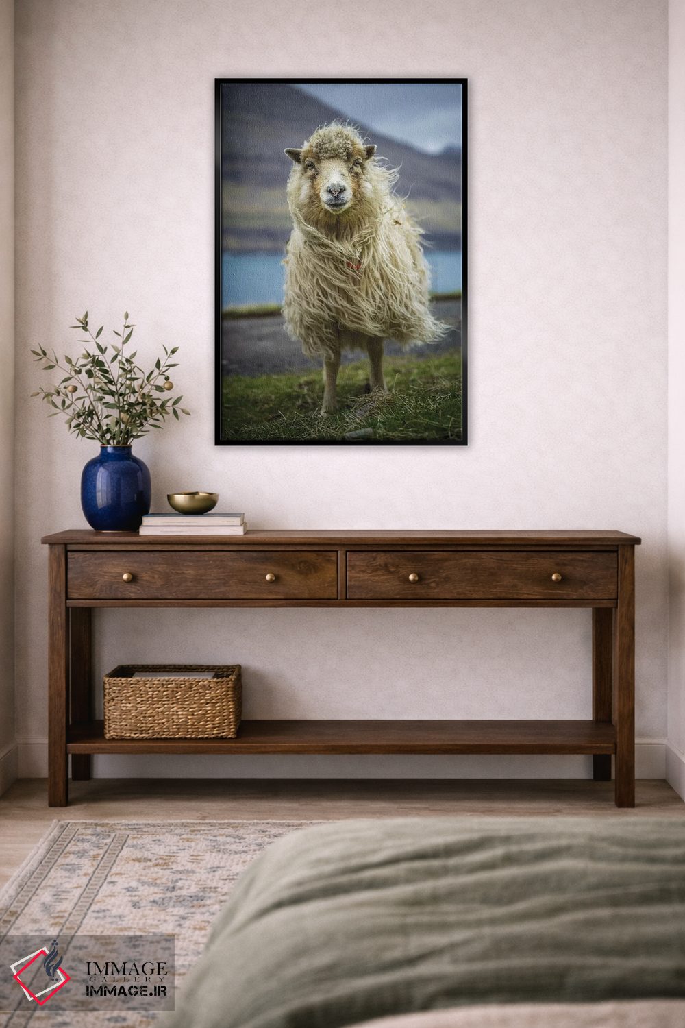 تابلو دکوراتیو گوسفند اثر اندرز یورولف - D6B