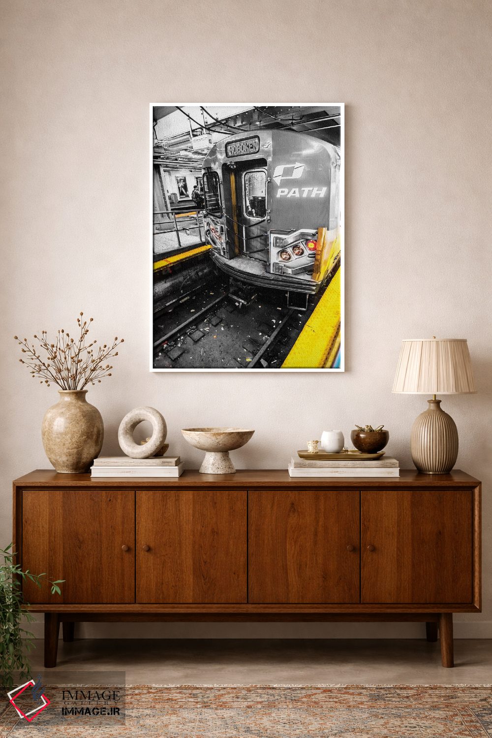تابلو دکوراتیو متروی نیویورک اثر اندرز یورولف - D1W