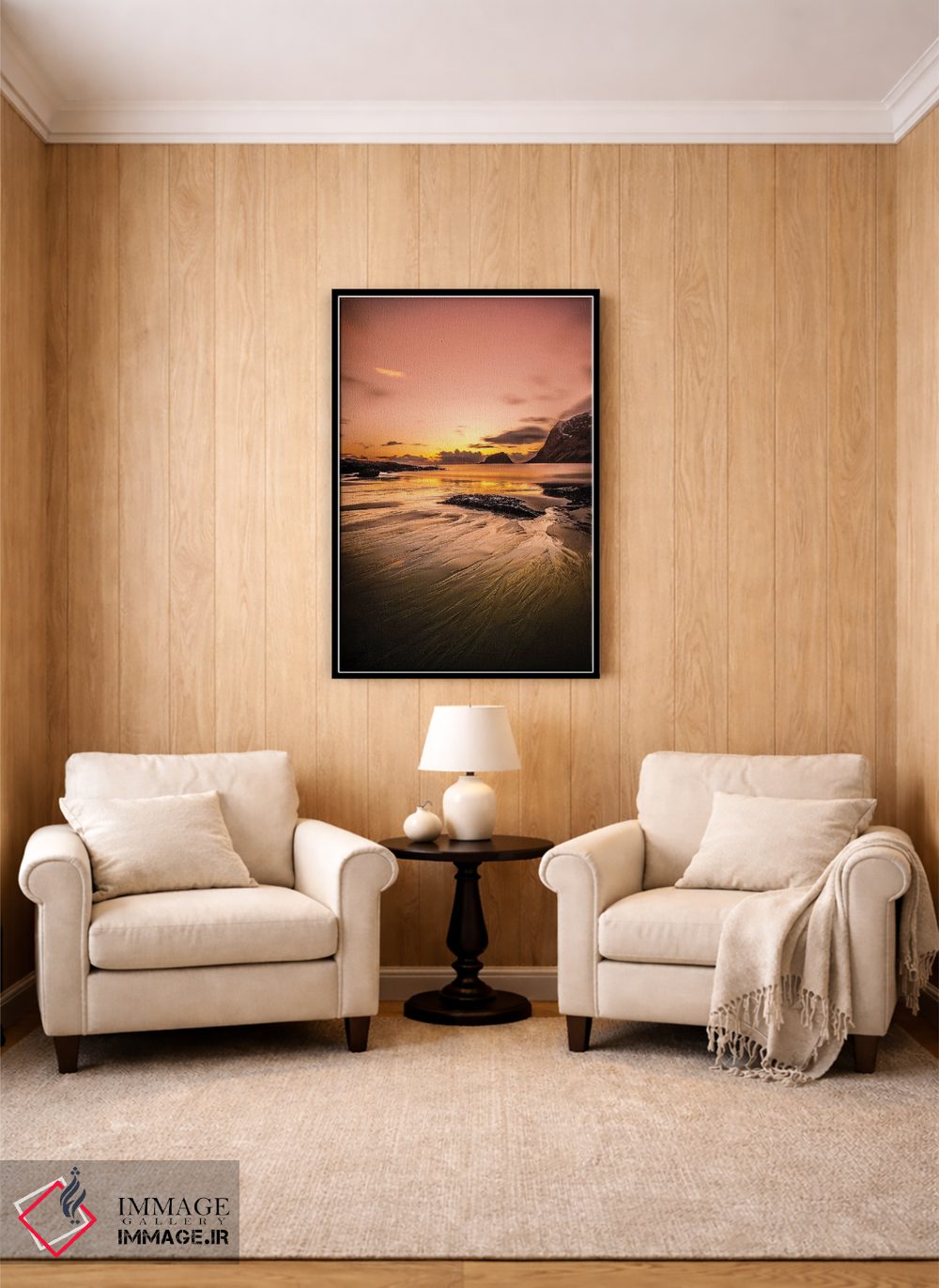 تابلو دکوراتیو لفوتن اثر اندرز یورولف - D5B