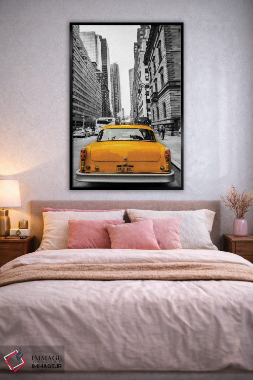 تابلو دکوراتیو تاکسی در نیویورک اثر اندرز یورولف - D4B