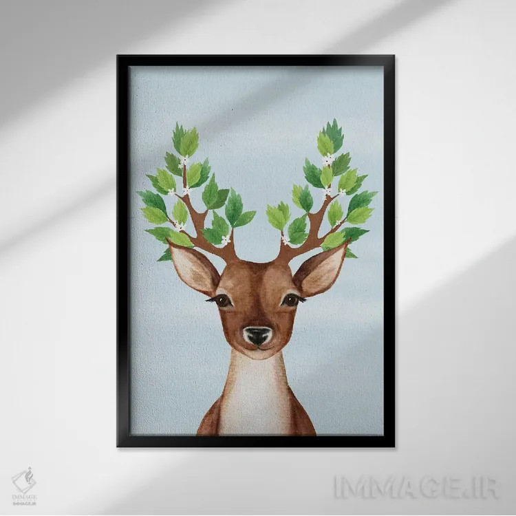 تابلو دکوراتیو یکی از جنس مهربانی I اثر جو تایلور - نمای قابدار مشکی