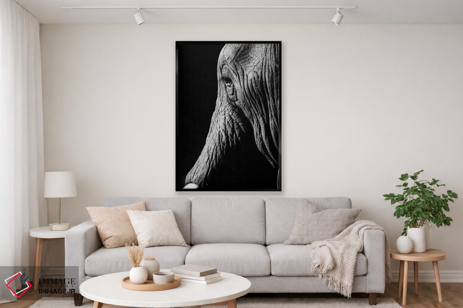 تابلو دکوراتیو فیل اثر اندرز یورولف - D2B