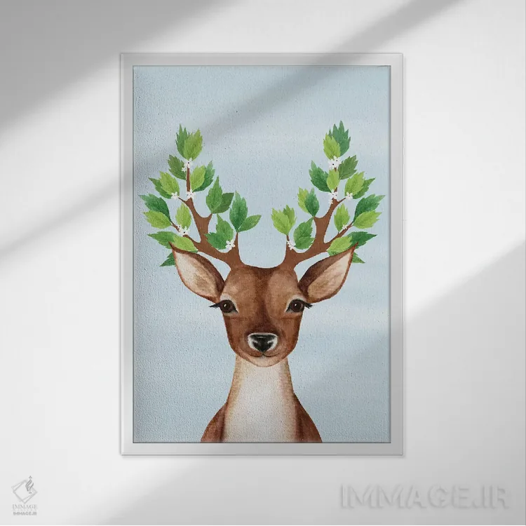 تابلو دکوراتیو یکی از جنس مهربانی I اثر جو تایلور - نمای قابدار سفید