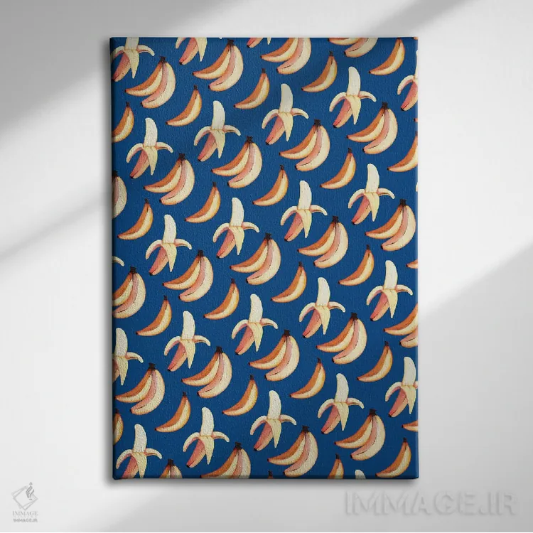 تابلو دکوراتیو موزها اثر جو تایلور - نمای روبهرو روی دیوار