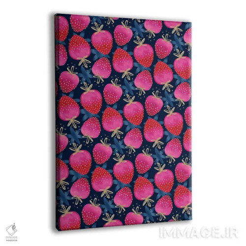 تابلو دکوراتیو توت فرنگی های گرباورهای اثر جو تایلور - نمای پرسپکتیو محصول