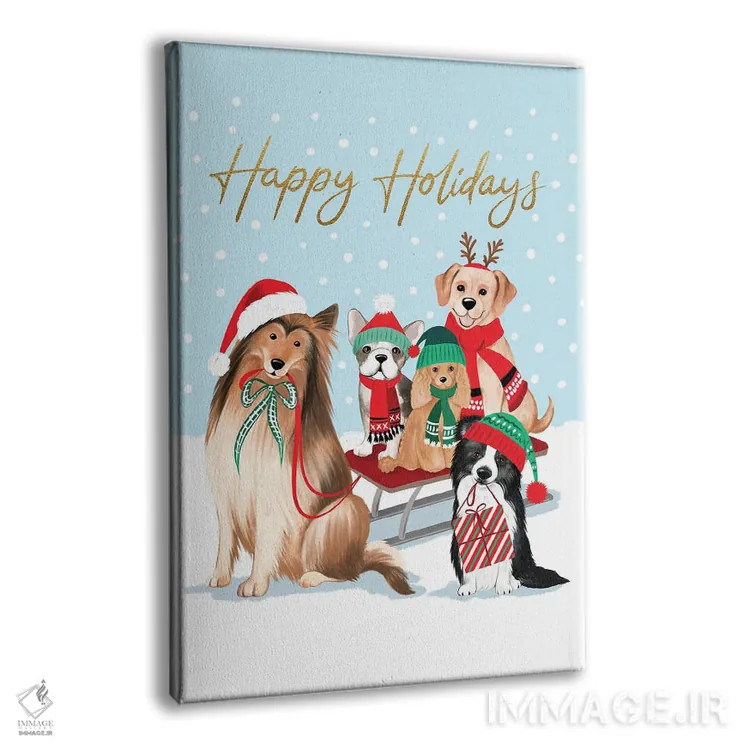 تابلو دکوراتیو تعطیلات خوش اثر جو تایلور - نمای پرسپکتیو محصول