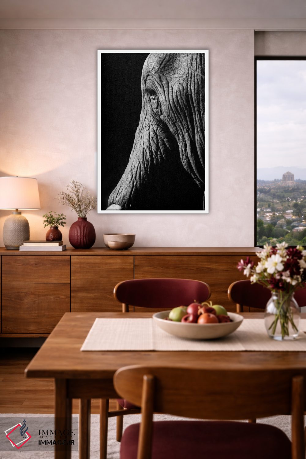 تابلو دکوراتیو فیل اثر اندرز یورولف - D3W