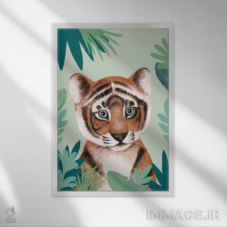 تابلو دکوراتیو در سراسر جهان II اثر جو تایلور - نمای قابدار سفید