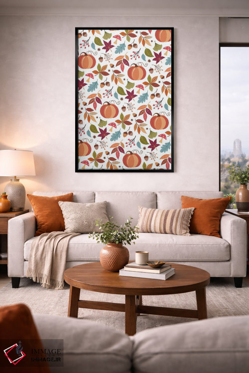 تابلو دکوراتیو ادویه کدو حلوایی اثر جو تایلور - D2B