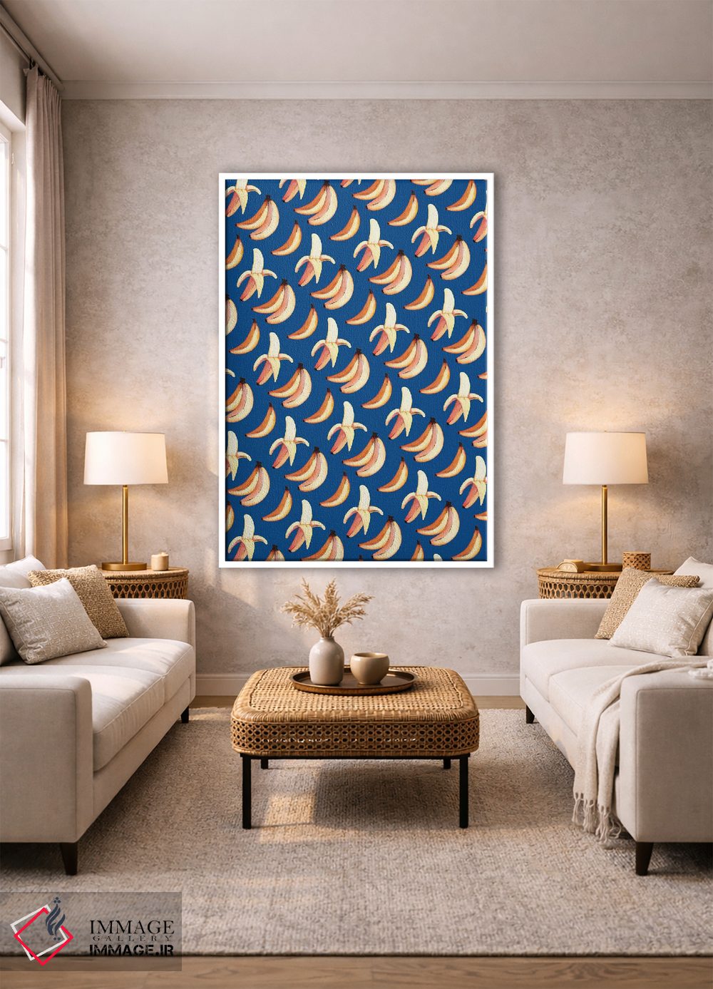 تابلو دکوراتیو موزها اثر جو تایلور - D1W