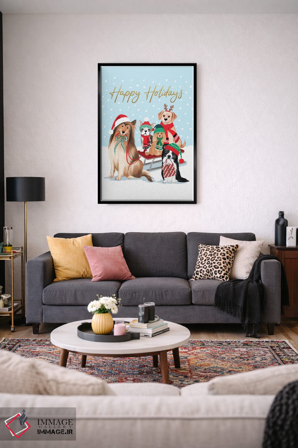 تابلو دکوراتیو تعطیلات خوش اثر جو تایلور - D3B