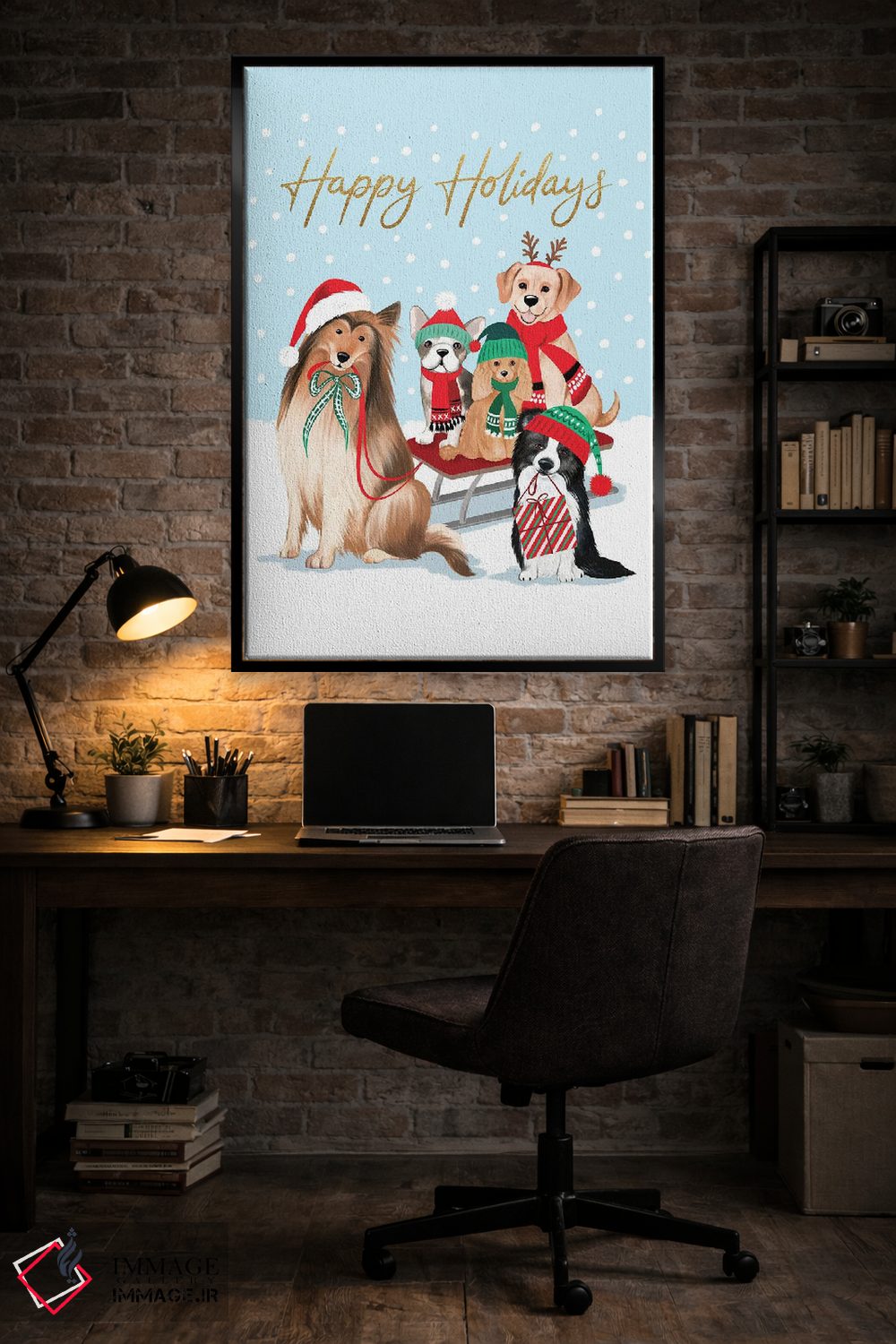 تابلو دکوراتیو تعطیلات خوش اثر جو تایلور - D4B