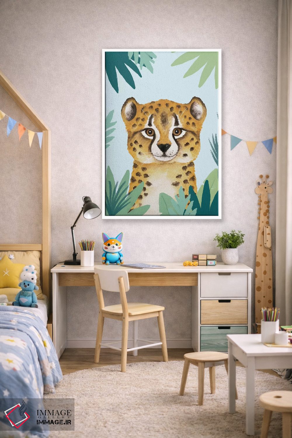 تابلو دکوراتیو در سراسر جهان I اثر جو تایلور - D1W