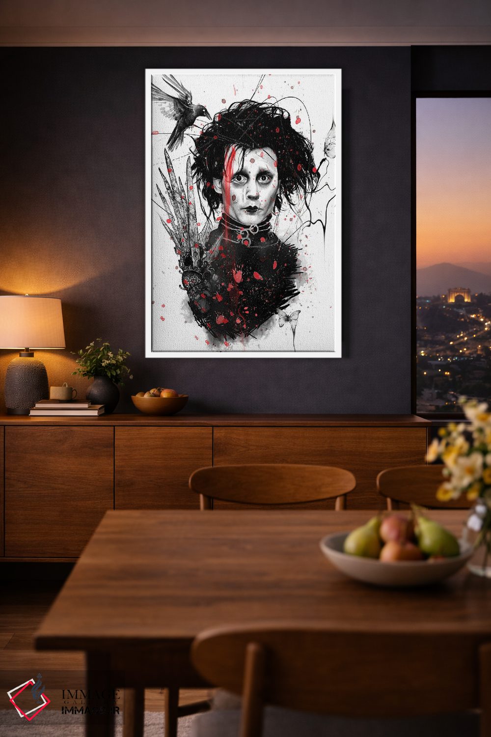 تابلو دکوراتیو ادوارد اثر جان سانتوس - D1W