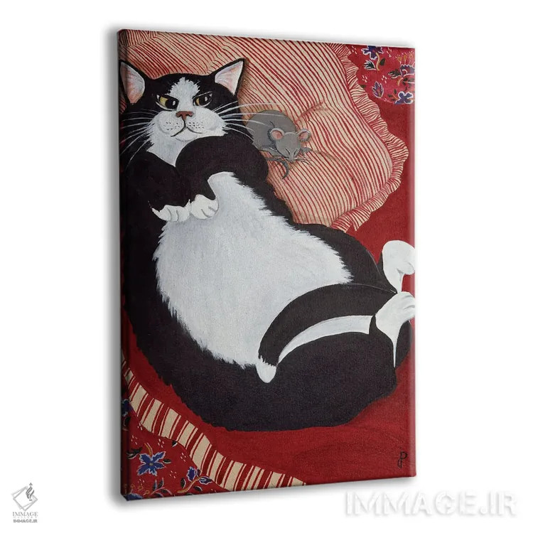 تابلو دکوراتیو هیچ موجودی تکان نمی خورد اثر یان پانیکو - نمای پرسپکتیو محصول