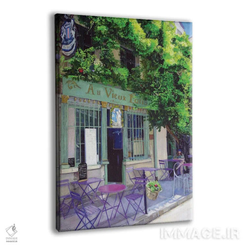 تابلو دکوراتیو پاریس قدیم اثر ژان پل کورشیا - نمای پرسپکتیو محصول