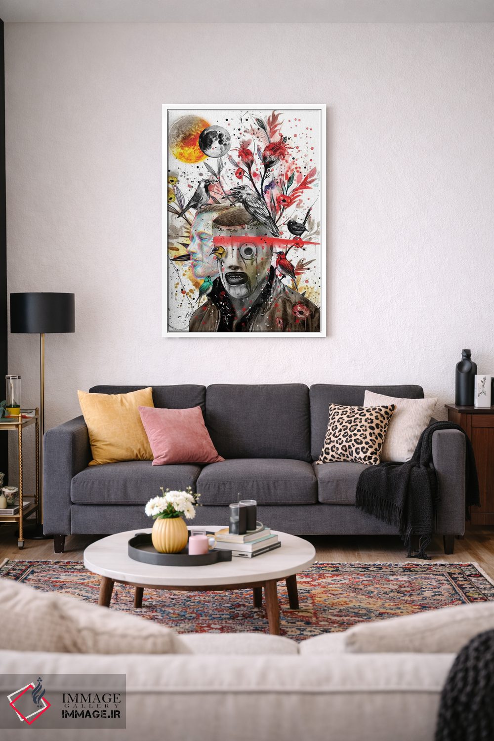 تابلو دکوراتیو کوری تیلور II اثر جان سانتوس - D2W